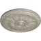 Ekena Millwork Kirke Ceiling Medallion (Fits Canopies up to 3 3/4"), Hand-Painted Pearl White, 15 3/4"OD x 5/8"P CM16KIPWS - alternate 4